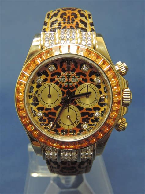 daytona rolex leopard|Rolex leopard for sale.